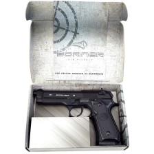 Пневматический пистолет Borner 92 Blowback (Beretta M92 FS) фото 11