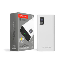 Повербанк Titanum 728S 30000 mAh White фото 4