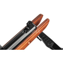 Пневматична гвинтівка Crosman Benjamin Trail NP2 Elite Stealth Wood + Приціл 3-9x32 фото 5