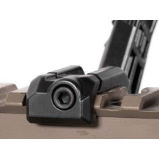 Складная угловая мушка Magpul MBUS Pro Offset на планку Picatinny (черный) фото 9