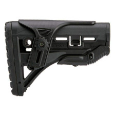 Приклад FAB Defense GL-SHOCK CP с амортизатором и регулируемой щекой (полимер) черный фото 2
