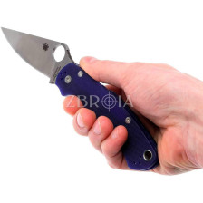 Ніж Spyderco ParaMilitary 2 Dark Blue (C81GPDBL2) фото 9