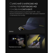 Ліхтар на кепку Nitecore NU11 фото 10