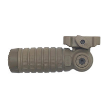 Передняя рукоятка DLG Tactical (DLG-037) складная на Picatinny (полимер) койот фото 4