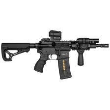 Приклад FAB Defense GL-CORE S без труби (полимер) черный фото 4