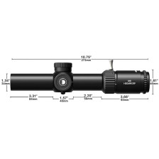 Приціл Discovery Optics LHD 1-6X24FIR SFP (34 мм, з підсвічуванням) фото 2