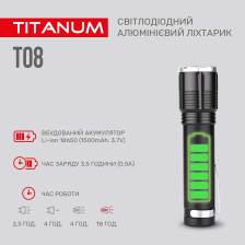 Портативный светодиодный фонарь TITANUM TLF-T08 фото 3
