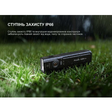 Фонарь наключный Fenix E06R PRO чёрный фото 16