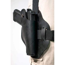 Набедренная кобура AMMO Key Illegible-1 S Black Hydrofob для Форт-17 фото 3