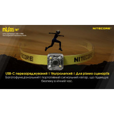 Ліхтар налобний Nitecore NU05 KIT V2 фото 9