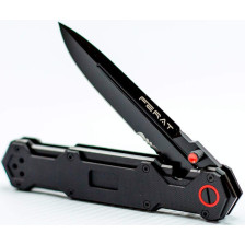 Нож Mr. Blade Ferat Black (Serrated) фото 4