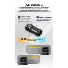 Ліхтар наключний Nitecore TUP2 MCT помаранчевий фото 17