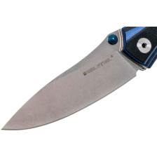 Нож Real Steel E802 Horus Black/Blue (7432) фото 3