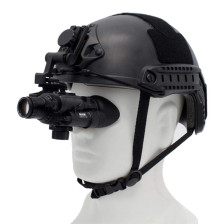 Монокуляр нічного бачення Newcon Optik NVS 14-3AG Gen3 з кріпленням на голову/шолом фото 2