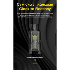 Ліхтар пістолетний Nitecore NPL35 фото 15