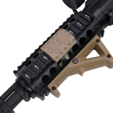 Защитная накладка DLG Tactical (DLG-063) 5 см на планку Picatinny (полимер) койот фото 3