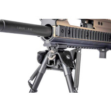 Сошки Harris Bipod S-BRMP (висота 15.2 – 22.9 см, шарнірна база) фото 4
