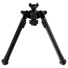 Сошки Magpul Bipod на Picatinny (высота 17.2 - 26 см, шарнирная база) черный фото 2