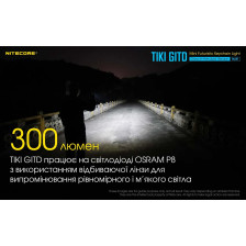 Ліхтар наключний Nitecore TIKI GITD Blue (люмінесцентний) фото 10