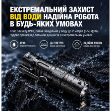 Ручной фонарь Klarus XT1C 1000 лм/850 mAh. Black фото 10