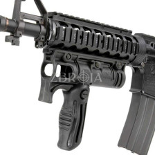 Рукоятка передняя FAB Defense FFA-T4 складная с креплением для фонаря 30 мм фото 7