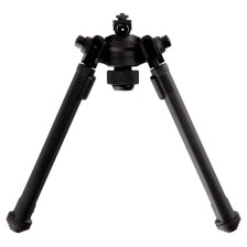 Сошки Magpul Bipod на M-LOK (высота 17.2 - 26 см, шарнирная база) черный фото 2