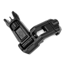 Складная угловая мушка Magpul MBUS Pro Offset на планку Picatinny (черный) фото 3