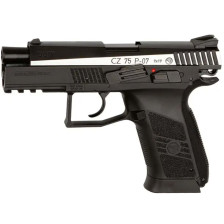 Пістолет пневматичний ASG CZ 75 P-07 Nickel Blowback фото 4