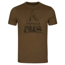 Футболка Harkila Nature S/S T-Shirt (ХL, Зеленый) фото 2