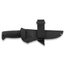Нож Peltonen M07 Ranger Knife Black Handle (uncoated, composite) фото 5