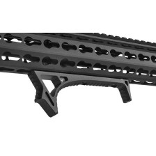 Передня рукоятка Strike Industries LINK Curved Fore Grip на M-LOK/KeyMod (алюміній) чорна фото 4