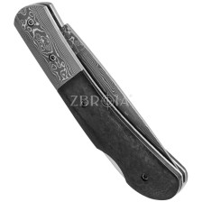 Нож Boker Magnum Black Bone Damascus фото 2