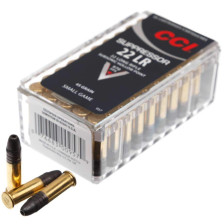 Патрон CCI Suppressor кал. 22 LR куля LHP, маса 2.92 гр/45 гран фото 2