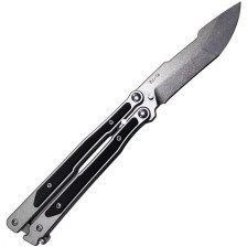 Нож-бабочка Mr. Blade MadCap Black Stonewash фото 2