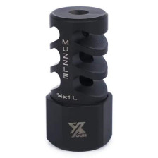 ДТК XGUN Muzzle Brake кал. 5.45 (РПК). Резьба 14x1L. Цвет - черный фото 2