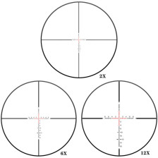 Прицел Discovery Optics HD 2-12x24 SFIR FFP (30 мм, подсветка) фото 8
