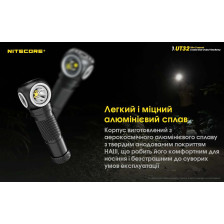 Ліхтар налобний Nitecore UT32 фото 20
