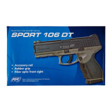 Страйкбольний пістолет ASG Sport 106 DT - Spring кал. 6 мм (18913) фото 6
