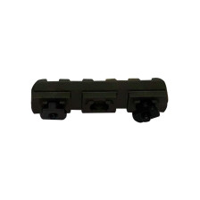 Планка DLG Tactical (DLG-110) для M-LOK, профиль Picatinny/Weaver (5 слотов) олива фото 3