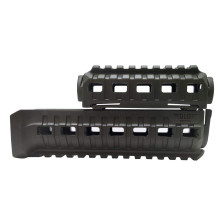 Цівка DLG Tactical для АК-47/74 з 2-ма планками Picatinny + слоти M-LOK (полімер) олива фото 4