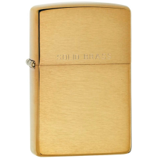 Запальничка ZIPPO 204 Br Fin Solid Brass фото 2