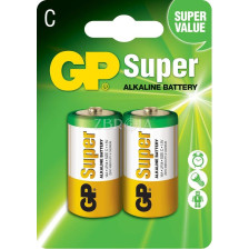 Батарейка GP Super Alkaline C (LR14) фото 2