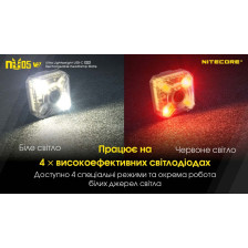 Ліхтар налобний Nitecore NU05 KIT V2 фото 13