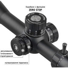 Прицел Discovery Optics ED-PRS GEN2 4-20x52 SFIR FFP-Z (34 мм, подсветка) фото 11