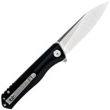 Нож Petrified Fish Forward Black G10, Stonewashed (PF818DW) фото 2
