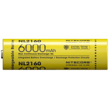 Акумулятор літієвий Nitecore NL2160 Li-Ion 21700 3.6V (6000mAh) фото 2