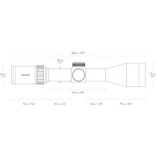 Прицел Hawke Vantage 30 WA 2.5-10х50 L4A Dot фото 4