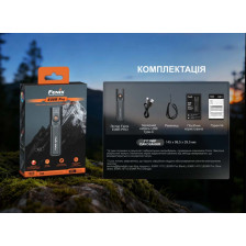 Фонарь наключный Fenix E06R PRO чёрный фото 18