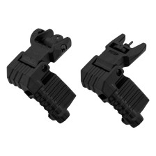 Набор: угловые целик и мушка DLG Tactical (DLG-185) OFFSET High Profile на планку Picatinny фото 2
