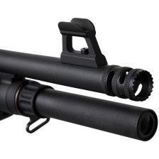 Рушниця Huglu Atrox Tactic Black Telescopic Stock кал. 12/76 (ствол 47 см.) фото 3